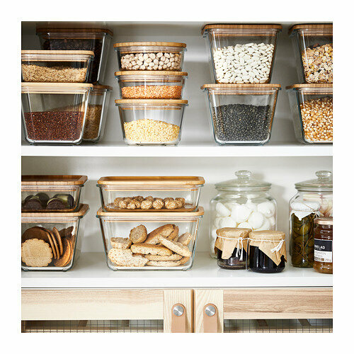 Стеклянный контейнер Ikea 365+,1,2л — фото 1