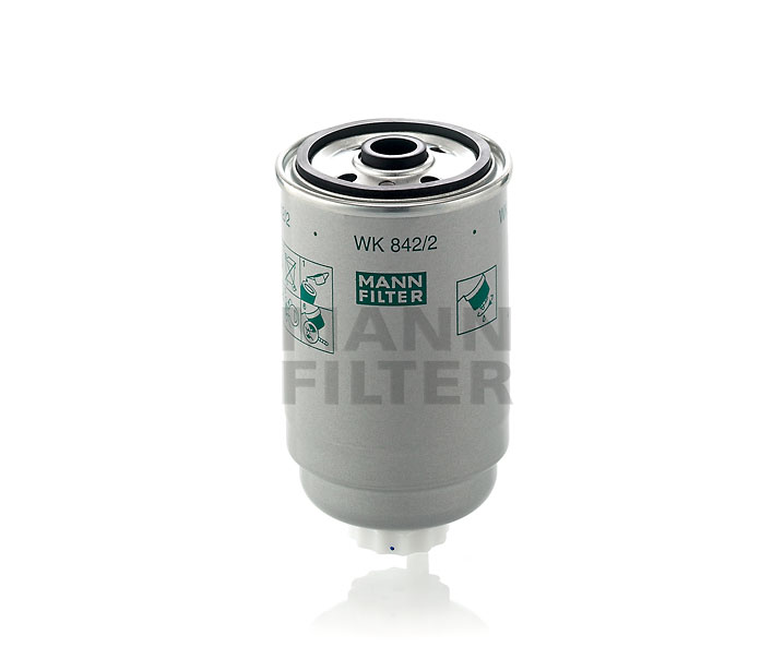 MANN-FILTER WK 842/2 (0004465121 / 0009831625 / 0009831647) фильтр топливный audi, daf, fiat, ford, iveco, opel, renault, seat, tarpan,