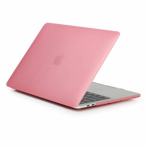 фото Чехол для ноутбука apple macbook air 13.6 a2681 m2 2022 года - розовый, матовый der-kit