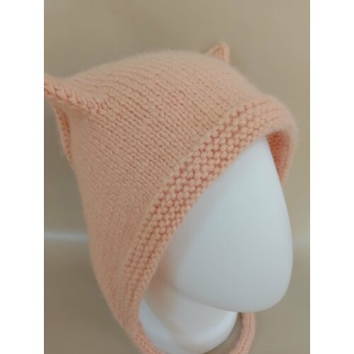 Шапка , размер 58, оранжевый