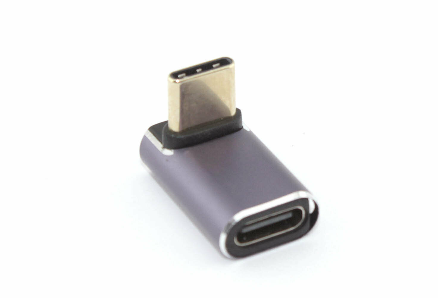 Переходник USB 4 Type-C угловой тип 4