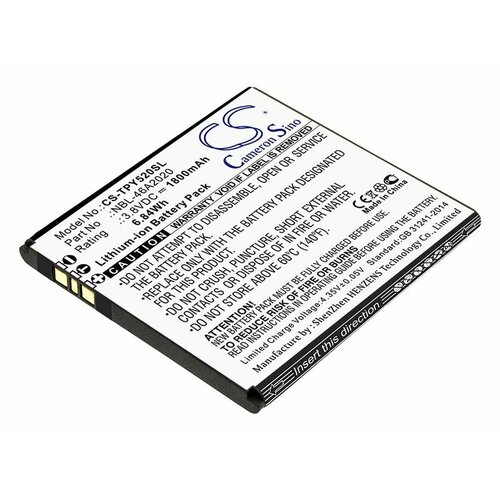 Аккумулятор для телефона Neffos Y5L, TP-Link Neffos Y5L, (NBL-46A2020), 1900мАч new original nbl 38a2250 battery for tp link neffos x1 tp902a tp902c mobile phone