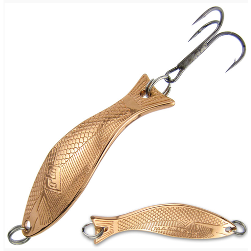 фото Блесна для рыбалки на щуку, колебалка rb (русская блесна) маркус 6г. -03, меднение rb company