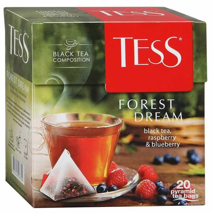Чай черный Tess Forest Dream 20 пак - фото №13