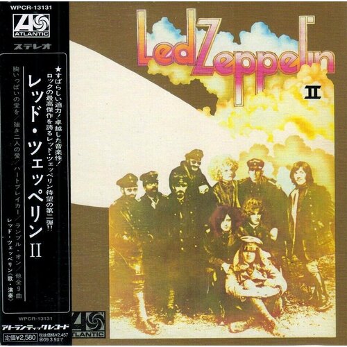 Led Zeppelin-Led Zeppelin II [Mini LP)][Limited Release] < Warner SHM-CD Japan (Компакт-диск 1шт)