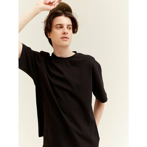 фото Футболка берегите птиц, размер l, черный