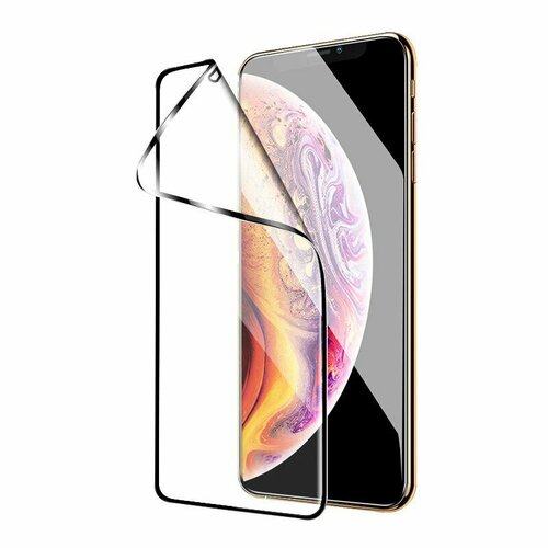 Защитная пленка AG-Ceramics для Apple iPhone 13 / iPhone 13 Pro / iPhone 14 (полное покрытие) черный, глянцевая защитная пленка ceramics для iphone 11 xr глянцевая