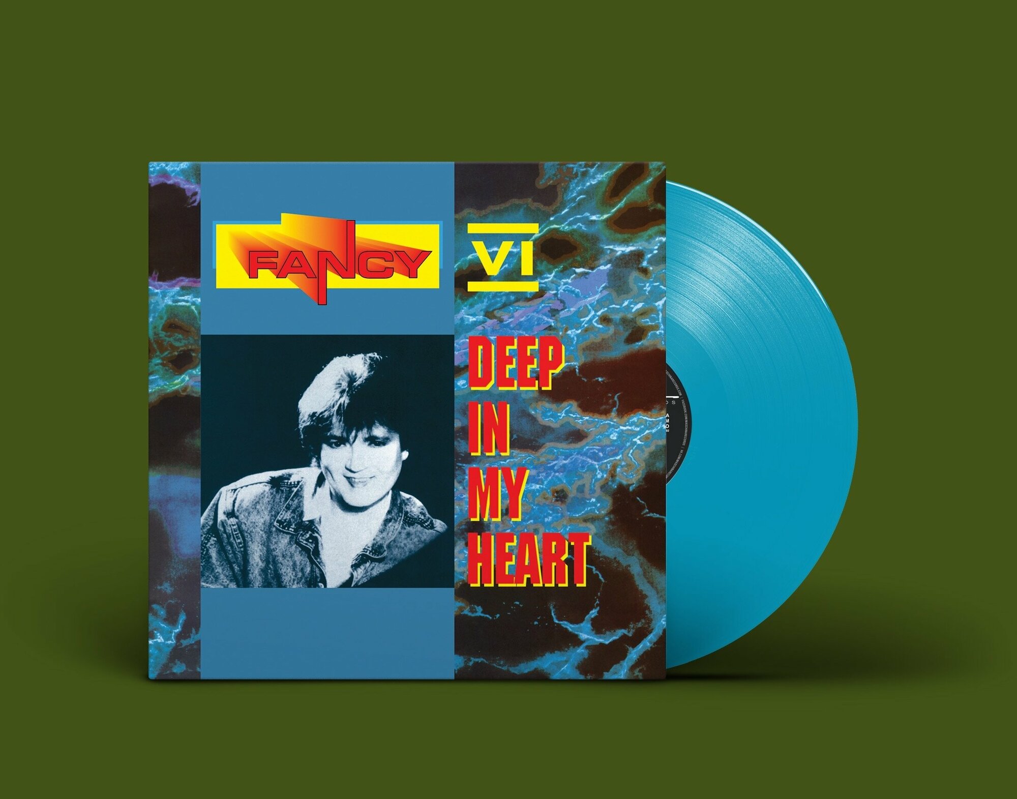 Виниловая пластинка Fancy - "Six: Deep In My Heart" (1991/2022) Limited Blue Vinyl