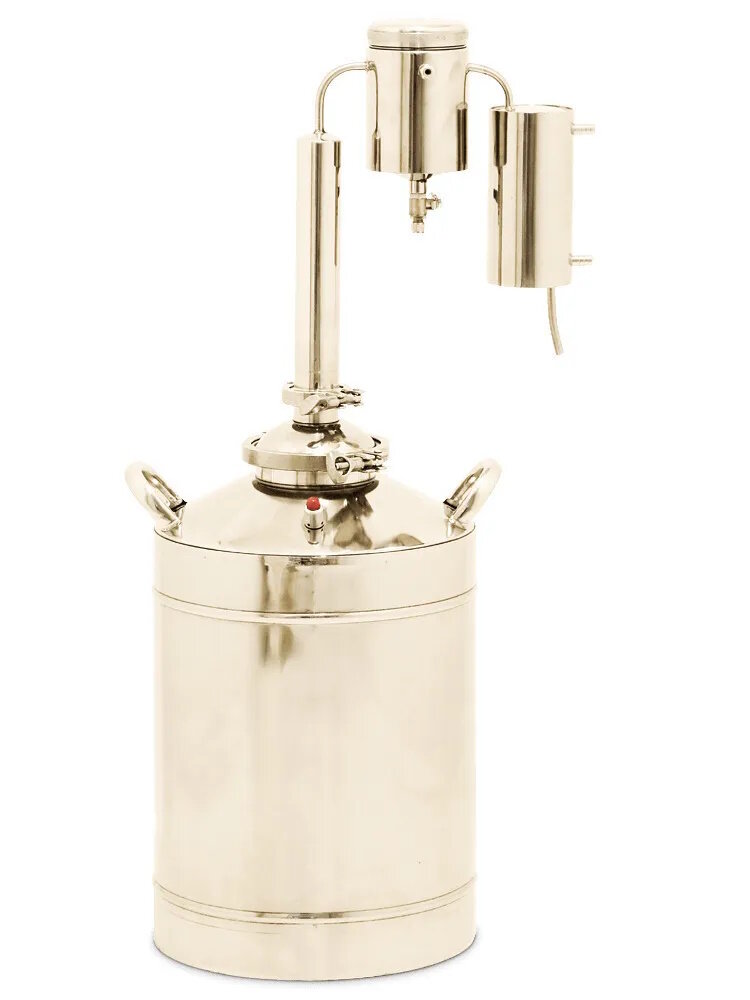 фото Самогонный аппарат, дистиллятор магарыч Николаич 20 литров, разборный сухопарник