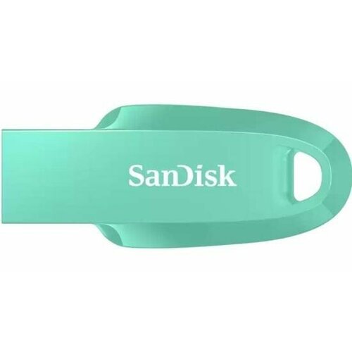 Флешка 512Gb SanDisk CZ550 Ultra Curve USB C 3.2 gen1 зеленый флешка sandisk cz550 ultra curve usb 3 2 64gb синий