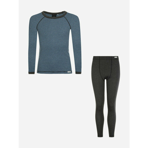 фото Комплект термобелья glissade, размер 122-128, синий