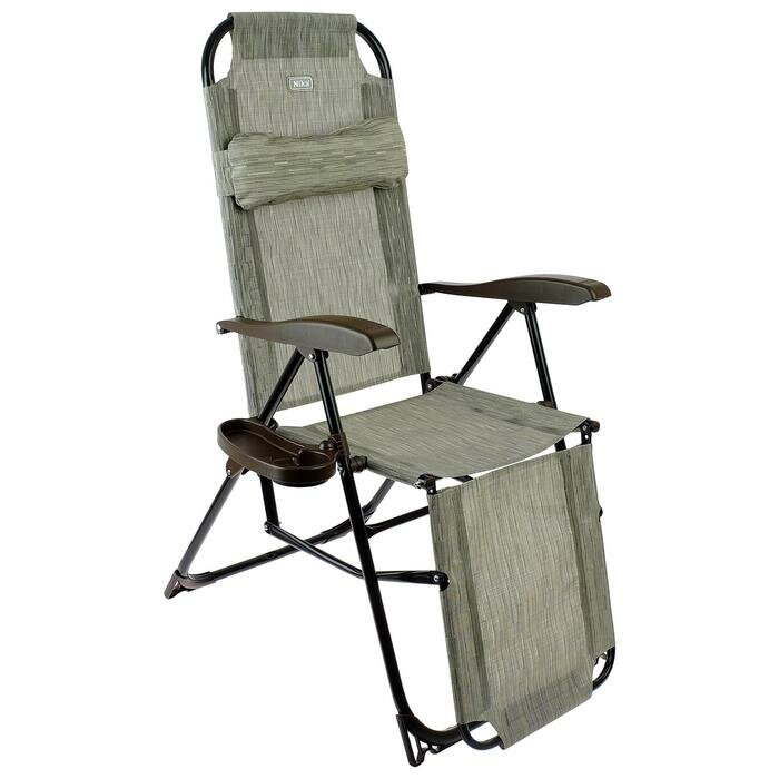 Кресло-шезлонг Ника 82х59х116 см, бамбук (КШ3/4) - фотография № 16