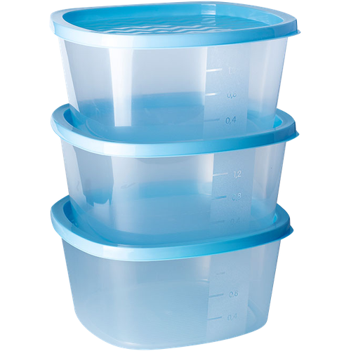 Набор контейнеров Спецторг 3шт900мл 600₽