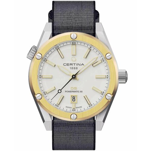 фото Наручные часы certina c0414071903191, золотой, серебряный