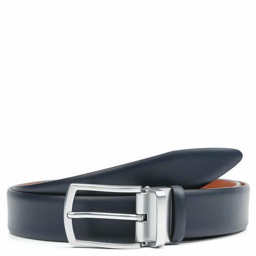 фото Ремень fabretti, размер 120, синий