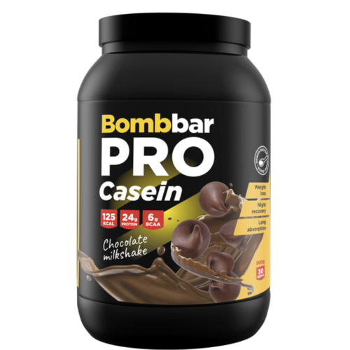 Bombbar Казеиновый протеин Pro Casein 900 г (Bombbar) протеин bombbar pro casein 900 гр клубничный молочный коктейль