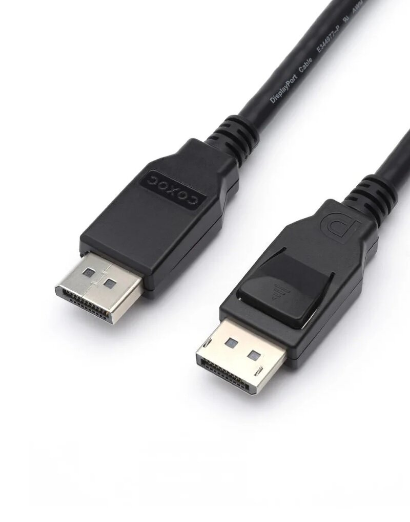 Кабель DisplayPort - DisplayPort 1.8м черный