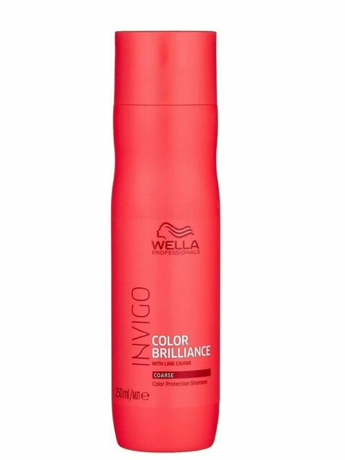 Wella INVIGO Color Brilliance COARSE - Шампунь для защиты цвета окрашенных жестких волос 250мл