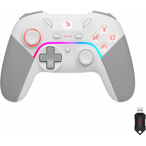 Геймпад A4Tech GPW70 Sports белый USB Беспроводной виброотдача обратная связь GPW70 SPORTS WHITE 499900₽