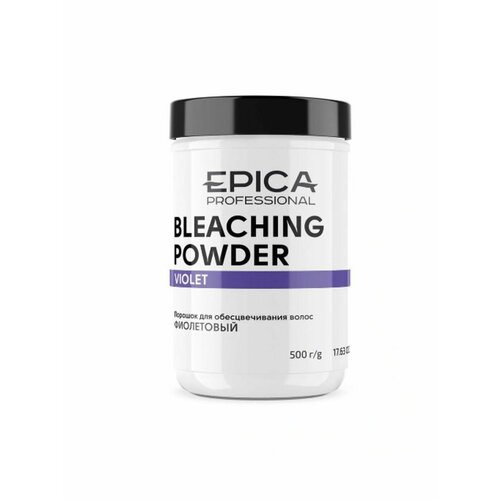 Осветляющая пудра для волос epica professional bleaching powder white порошок для обесцвечивания 500 г