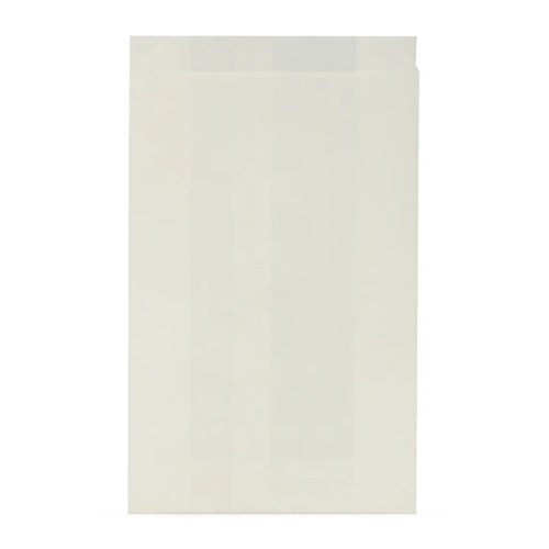 Пакет бумажный 140х60х250мм белый ОДП-40г плоское дно уп/100шт