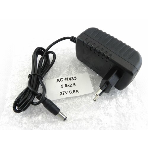 Блок питания для пылесосов 27V 05A 500mA 5525 прямой штекер 1020₽