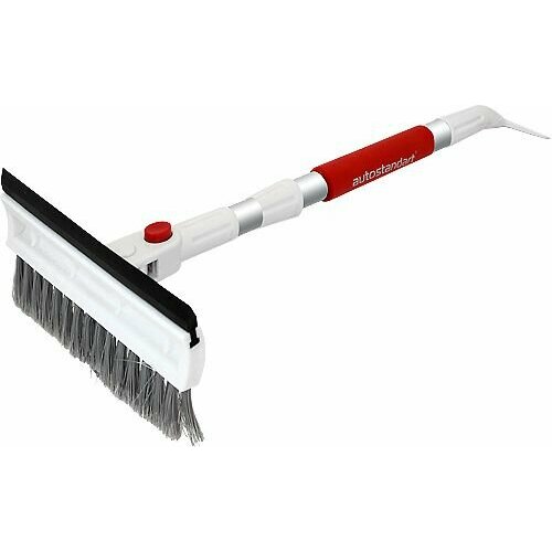 Щётка телескопическая с поворотной головой водосгоном скребком 58-81 см 665₽