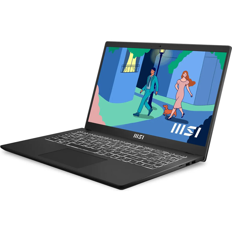 Ноутбук MSI Modern 15 B7M-244RU, 9S7-15HK12-244, Windows 11 Home, черный — фото 3
