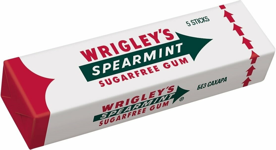 Жевательная резинка Wrigleys Spearmint 13г Ригли - фото №5