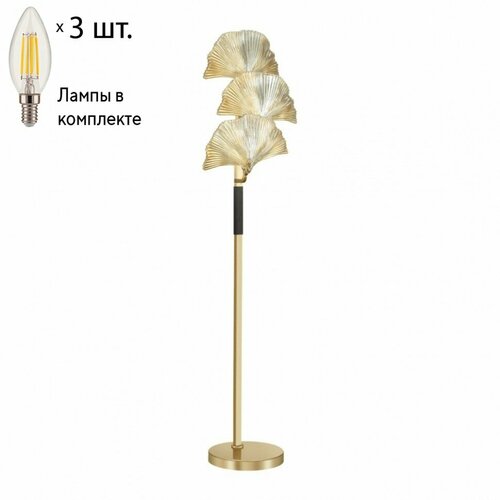 Торшер с лампочками Odeon Light Ventaglio 48703FLamps E14 Свеча 69504₽