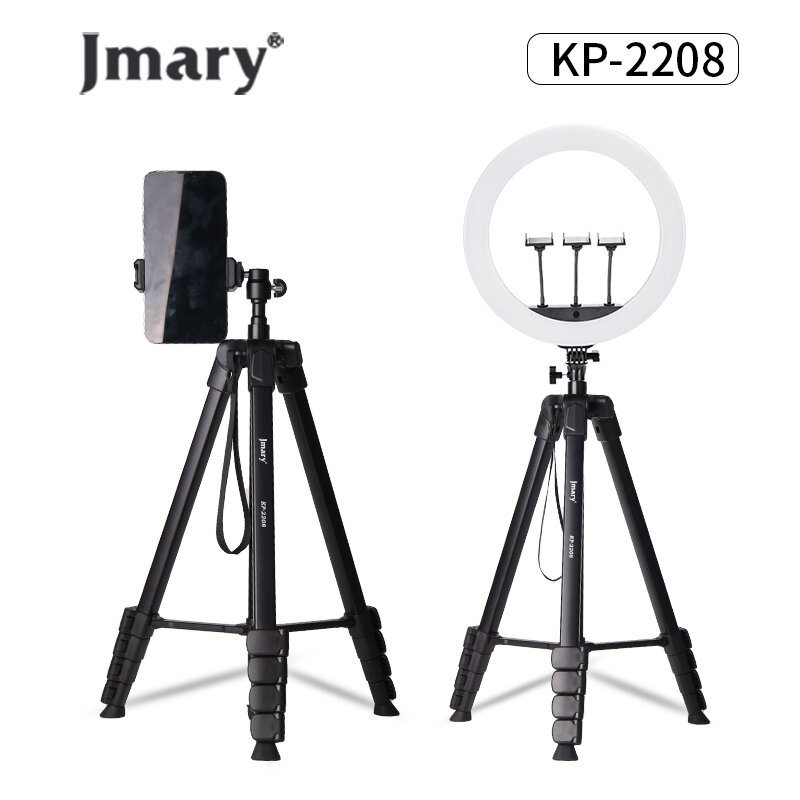 Штатив-трипод JMARY KP-2208, напольный, 44.5 - 171 см, черный — фото 2