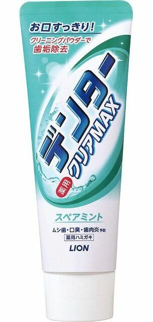 10 научных причин выбрать зубную пасту LION Dentor Clear MAX Spearmint для
идеальной защиты от кариеса