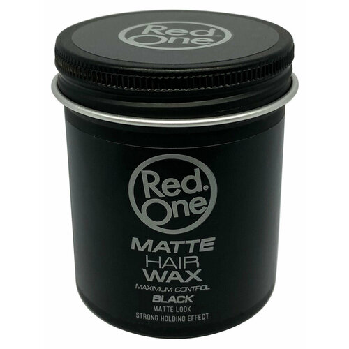 Гель воск для волос RedOne Mat wax look Black, 100 мл