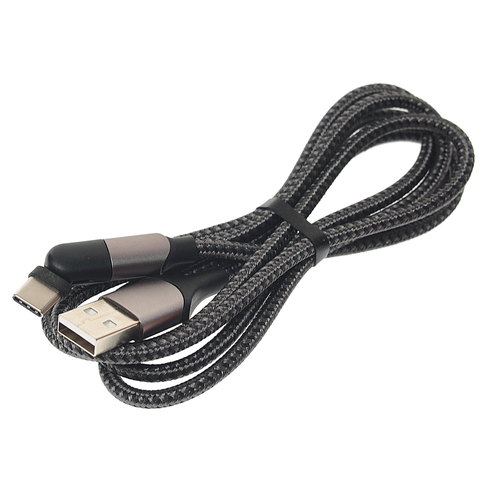 Кабель USB Type C 1.2 м черный XO