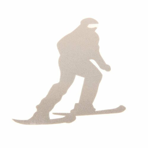 Термоаппликация светоотражающая Горнолыжник 7х7см COVA 250₽