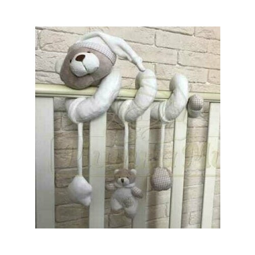 Подвеска для кроватки - спираль с Мишка Ми