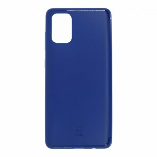 Силиконовый чехол Baseus для Samsung A715 Galaxy A71, синий чехол книжка fashion case для samsung galaxy a71 a715 темно синий
