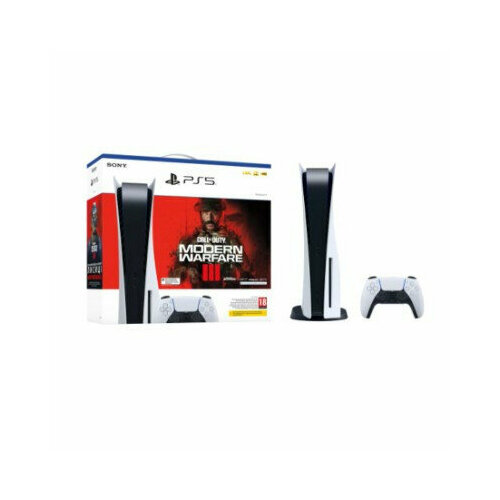 Игровая приставка Sony PlayStation 5 825 Gb с дисководом CFI-1216A EU Игра Call of Duty Modern Warfare III 6549000₽