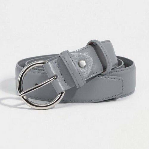 фото Ремень сима-ленд, размер 110, серый сима-лэнд