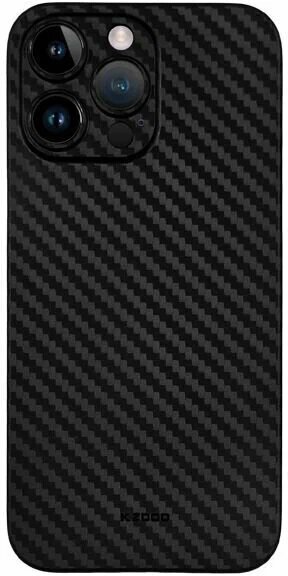 фото Чехол ультратонкий K-DOO Air Carbon для iPhone 15 , бежевый