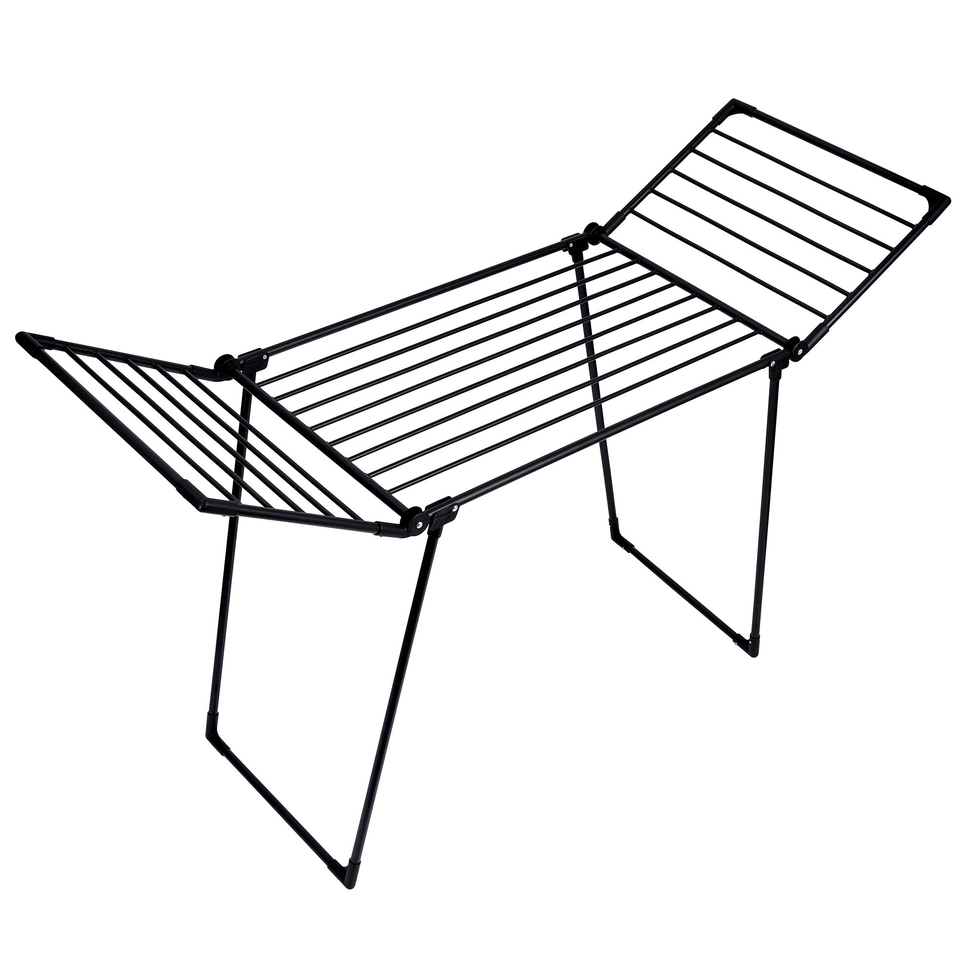 Крупный план механизма складывания сушилки HAUSMANN
