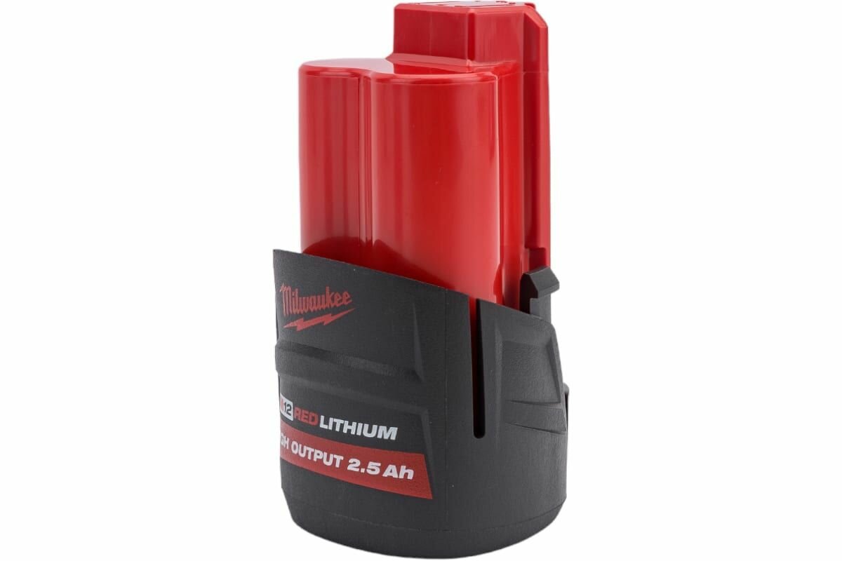 Аккумулятор Milwaukee M12 B2.5, Li-Ion, 12 В, 2.5 Ач, - фото №5