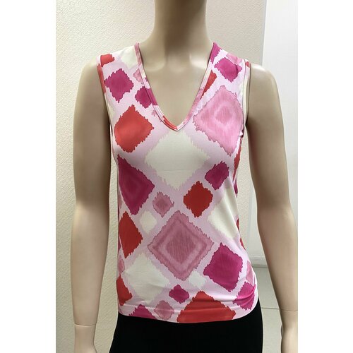 фото Майка бесшовная intimidea stampa m/l (44-46) розовая