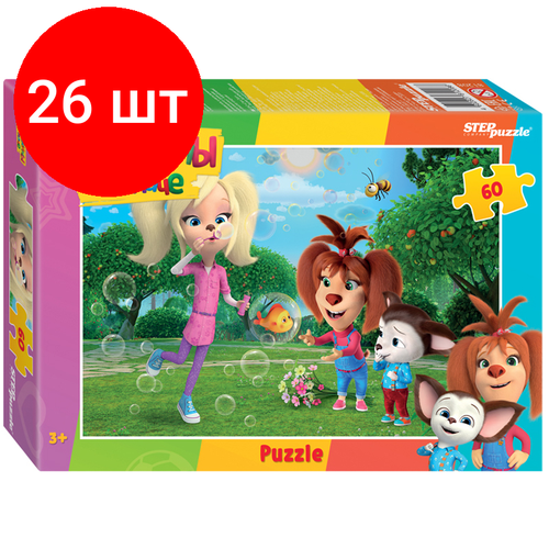 Комплект 26 шт, Пазл 60 эл. Step Puzzle Мельница. Барбоскины. new пазл скуби ду step puzzle 35эл 23 33см 91160