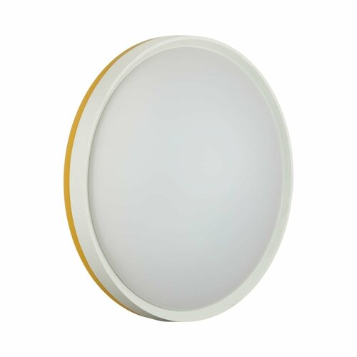 7709/DL COLOR SN 100 Светильник пластик/белый/желтый LED 48Вт 4000К D420 IP43 KEZO YELLOW