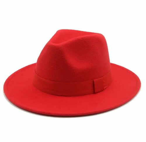 Шляпа OKSI, размер 56, красный