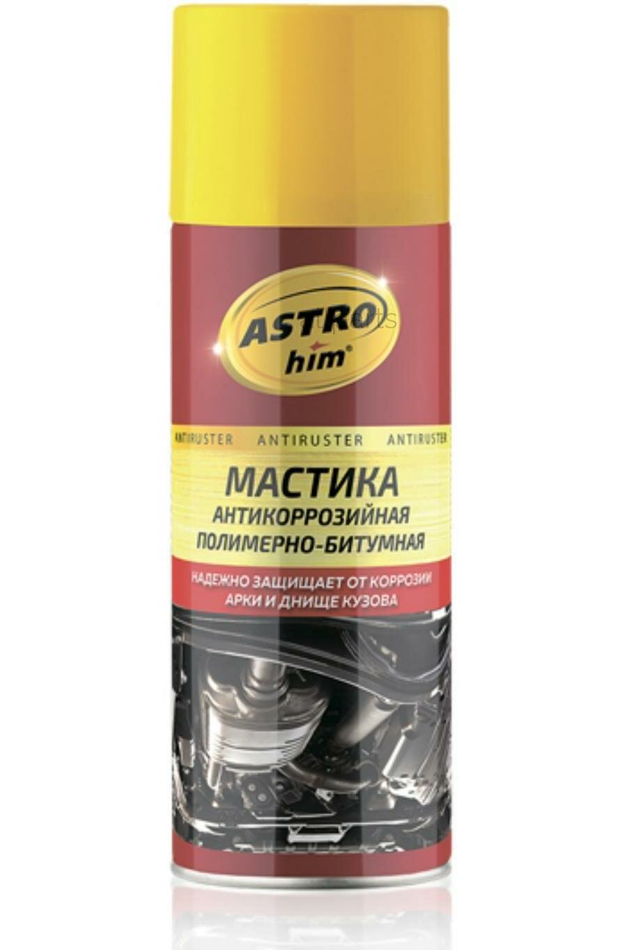 ASTROHIM AC490 Мастика антикоррозийная полимернобитумная, серия Antiruster, аэрозоль 520 мл ASTROhim AC490 ASTROhim AC490