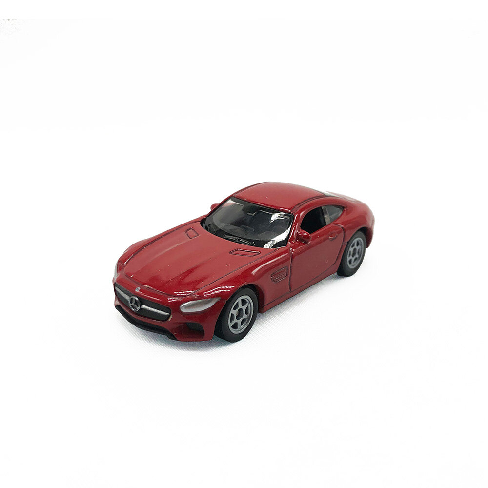 Машинка Welly Mercedes-AMG GT, красный, набор 22D, арт.52020-36WD(22D)