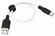 USB Кабель Type-C, HOCO, X21 Plus, 0.25м, силиконовый, черно-белы...