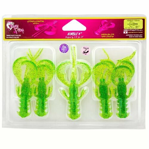 Силиконовая приманка CF Nimble 4